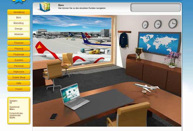 airline managerspiel